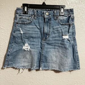 Aeropostale Blue Denim Skirt